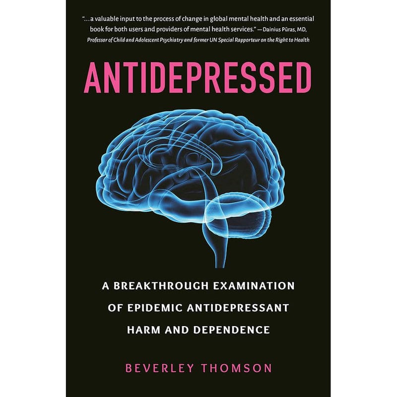كتاب Antidepressed - نظرة نقدية شاملة حول مضادات الاكتئاب: الواقع والتحديات