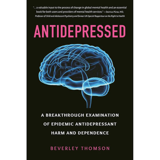 كتاب Antidepressed - نظرة نقدية شاملة حول مضادات الاكتئاب: الواقع والتحديات